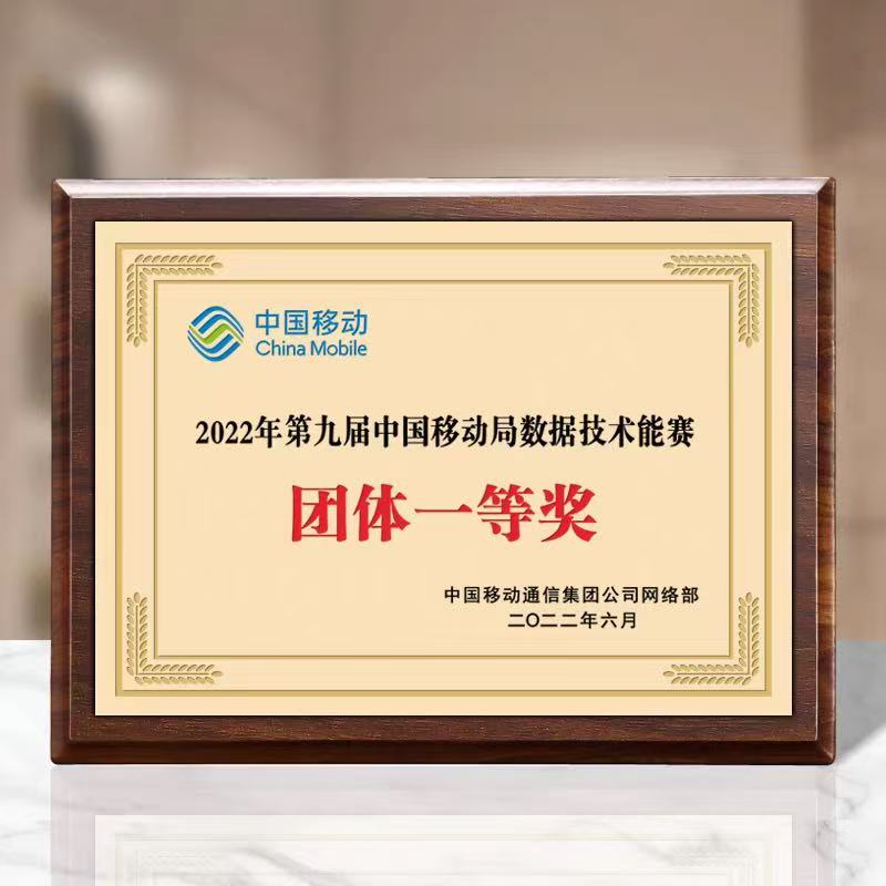 直边胡桃木珠光奖牌（珠光金款）(图5)