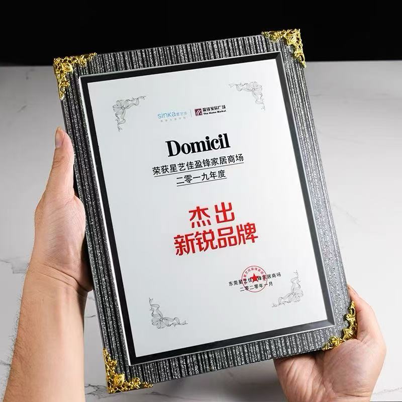 拉丝银包金角奖牌(图5)
