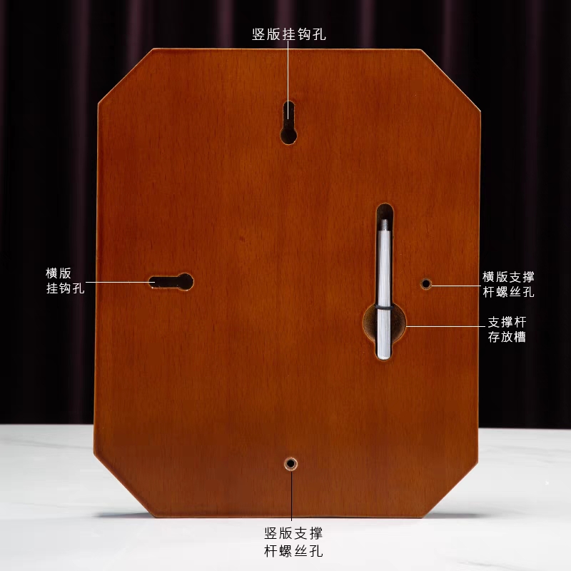 八角胡桃木奖牌（4284金属款）(图8)